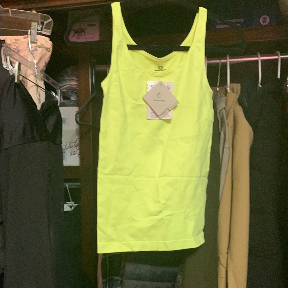 Nikibiki Neon Yellow Tank Top